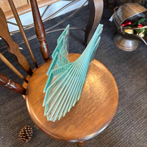 "Spiral Motion" Glass Sculpture