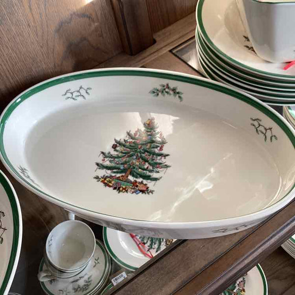 Spode Oval Christmas Dish