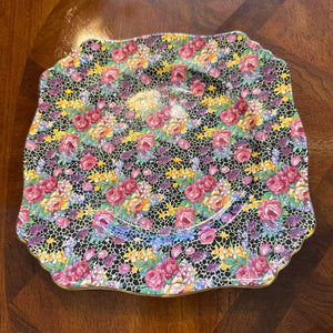 Floral China Plate