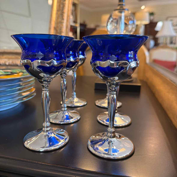 Vintage Farber Brothers Wine Glasses