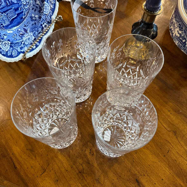 Five Rogaska Tumblers