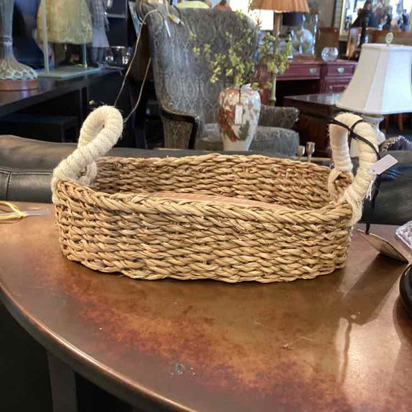 Basket With Terra Cotta Bread Warmer