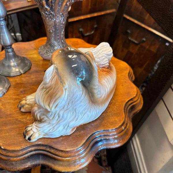 Vintage Italian Ceramic Pekingese Dog