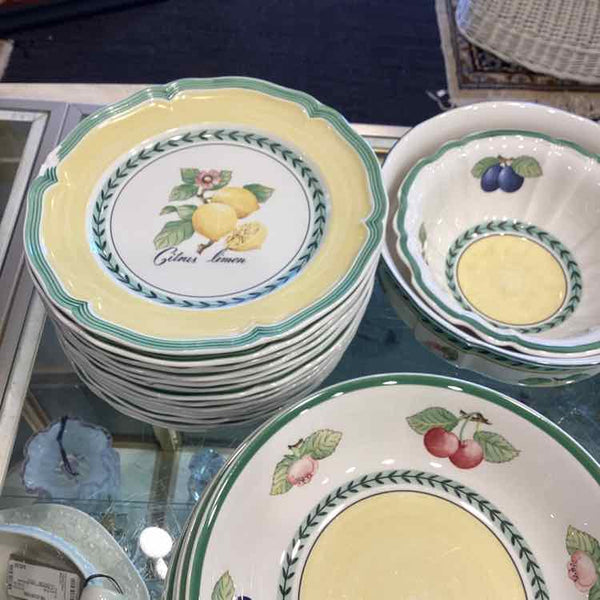 Set of Villeroy & Boch "French Garden" China