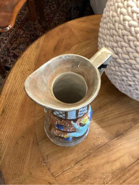 E. Radford Handpainted Pitcher