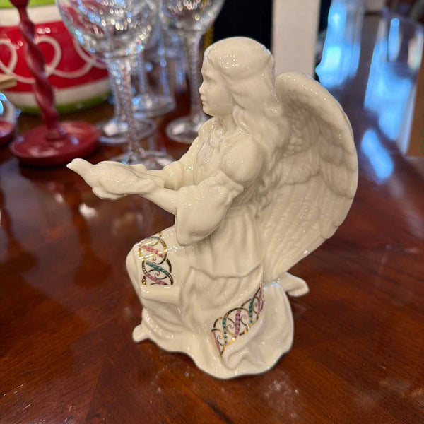 Lenox Ceramic Angel with Bird