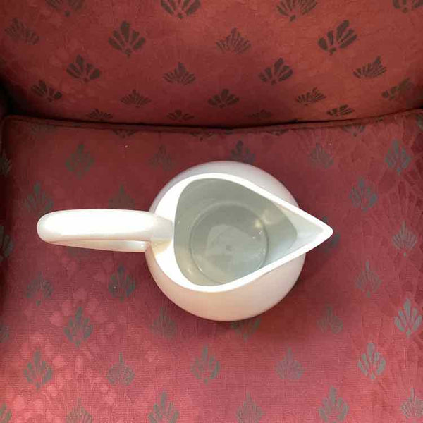White Ceramic Pitcher