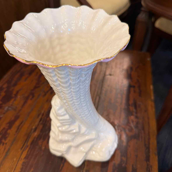 Belleek Rock Spill Vase