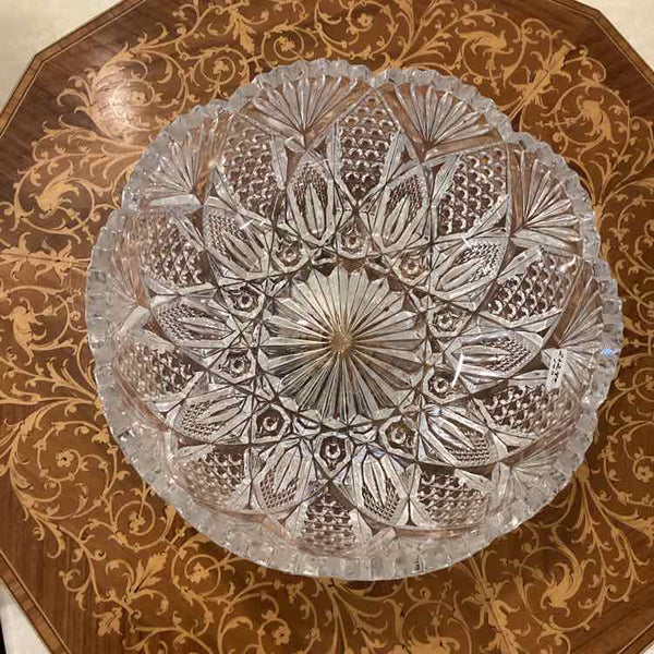 Vintage Mikasa "Candlelight" Crystal Bowl