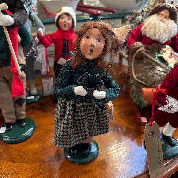 Byers Choice Girl w/Skates