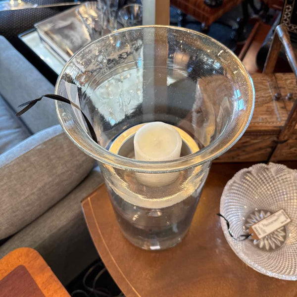 Pair Of Hurricane Vase Candleholders