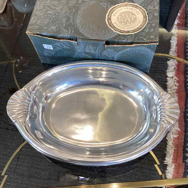 Wilton Armetale Oval Serving Dish