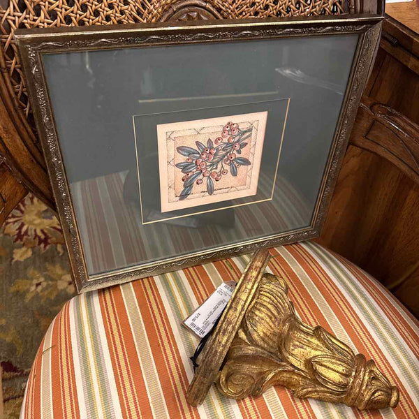 Pair of Signed Prints Holly & Firethorn