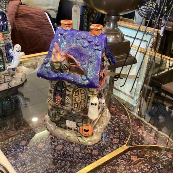 Ceramic Haunted House (Votive)