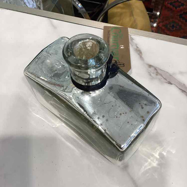 Mercury Glass Bottle