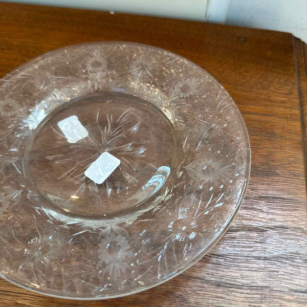 Pair of Sunflower Glass Dishes