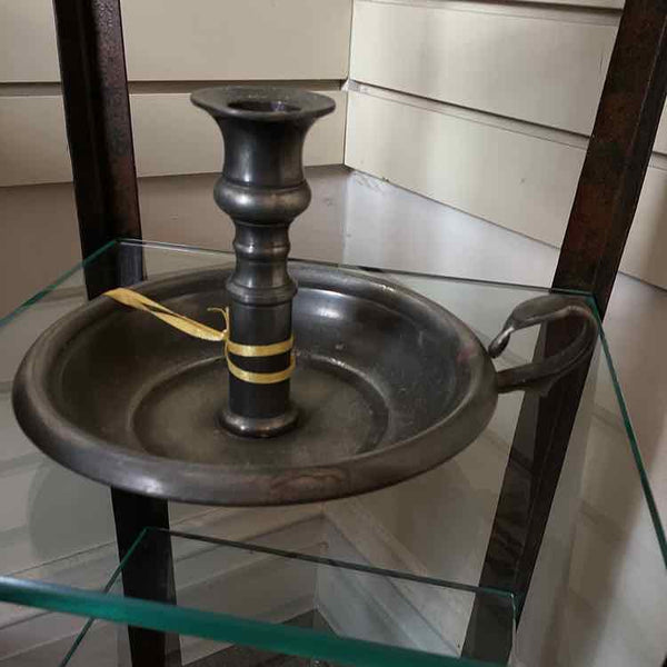 Pewter Candle Holder