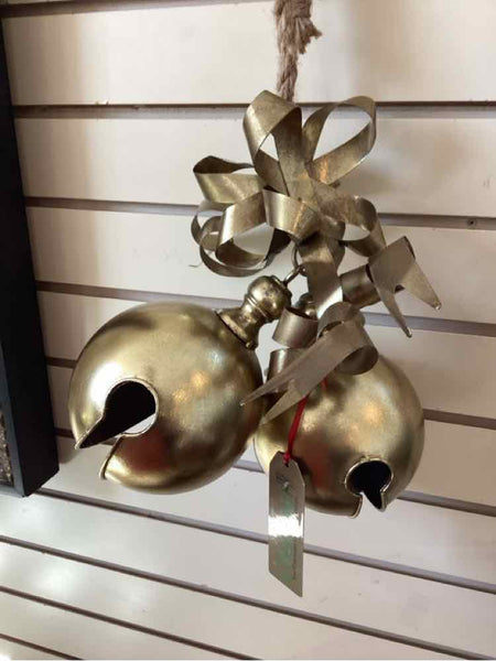 Gold Metal Hanging Bells
