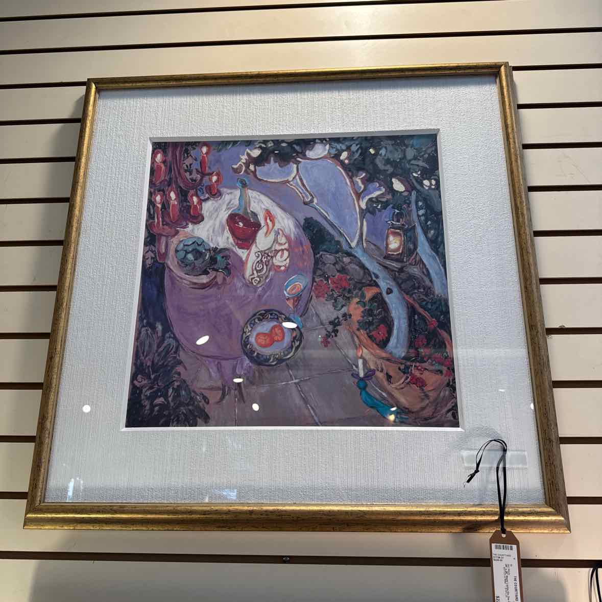 Night Lights On The Wing Print