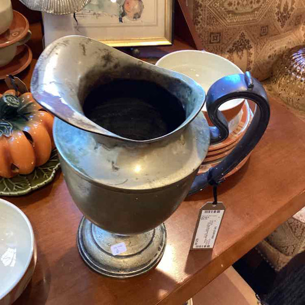 Key Stoneware Water Pitcher
