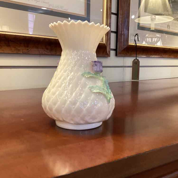 Belleek Rosebud Vase
