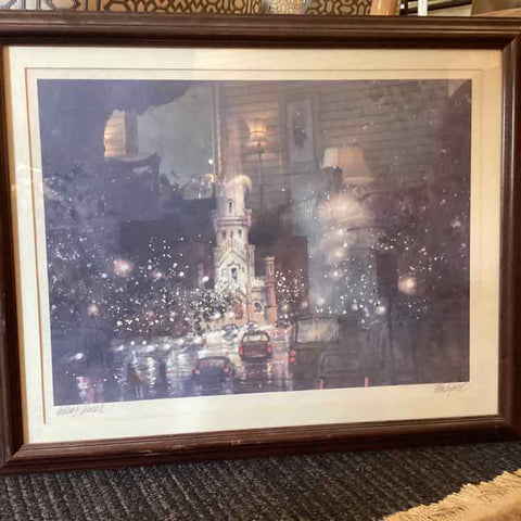 Signed Print "Holiday Sparkle" by Tom Lynch