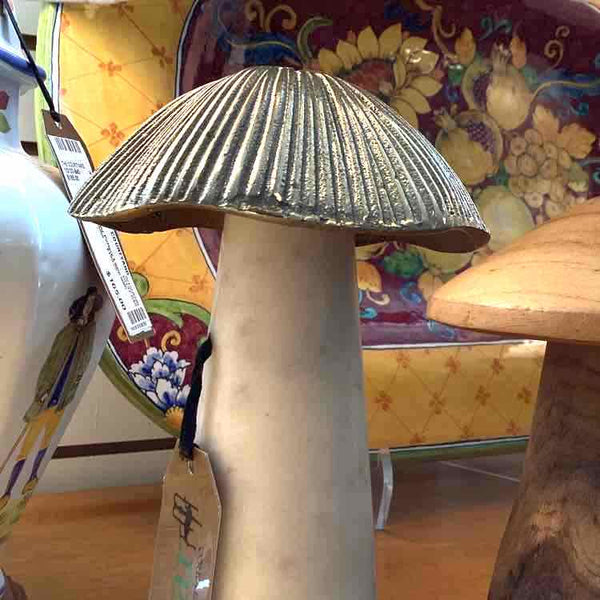 Metal And Marble Mushroom