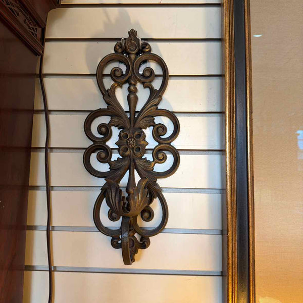 Pair of Metal Candle Sconces