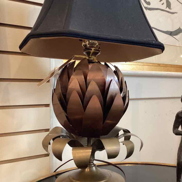 Copper Artichoke Table Lamp