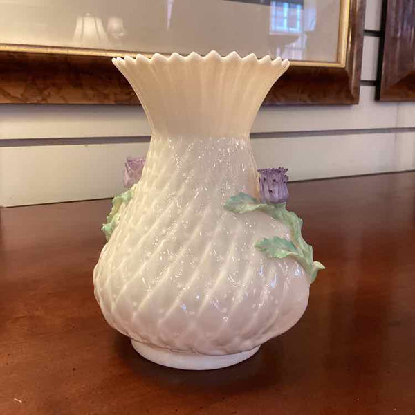 Belleek Rosebud Vase