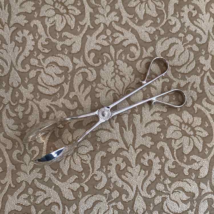 Silverplate Tongs