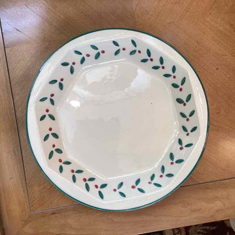 Christmas Pie Plate