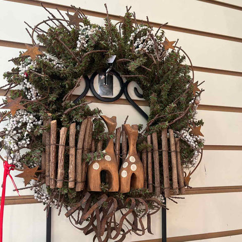 Iron Stars and Deer Wreath
