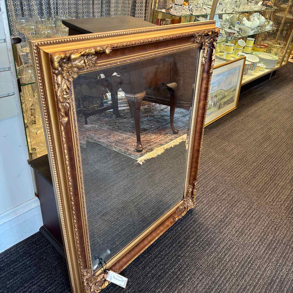 Gold Ornate Beveled Mirror