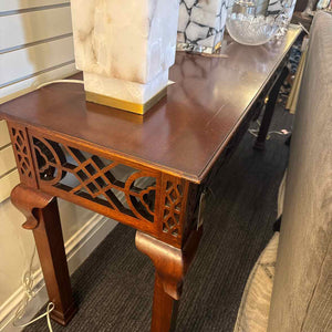 Pierced Mahogany Huntboard