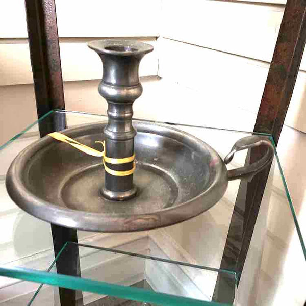 Pewter Candle Holder