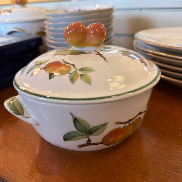 Royal Worcester "Evesham" Small Covered Casserole
