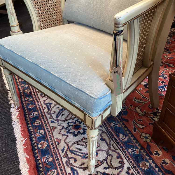 "As Is" Side Chair With Caned Sides