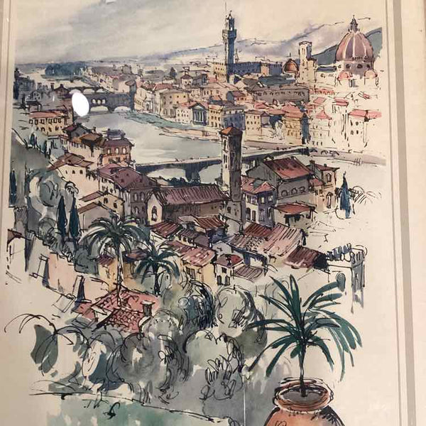 City of Florence Framed Print