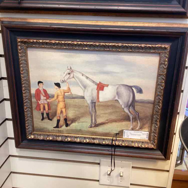 White Horse Print