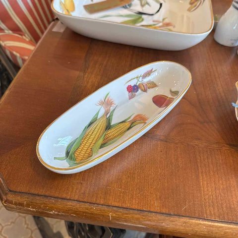 Royal Worcester "Evesham" Corn Cob Holder