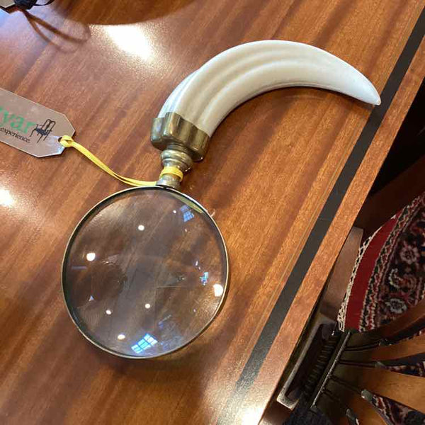 Brass And Horn Magnifying Glass