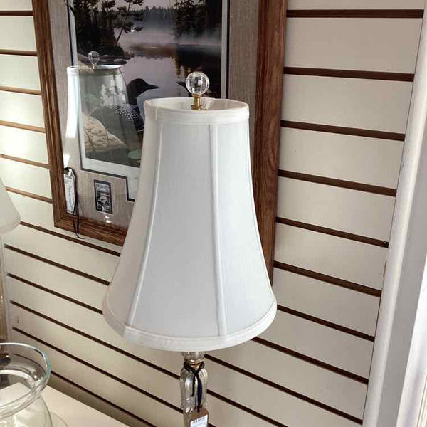 Pair of Crystal Lamps