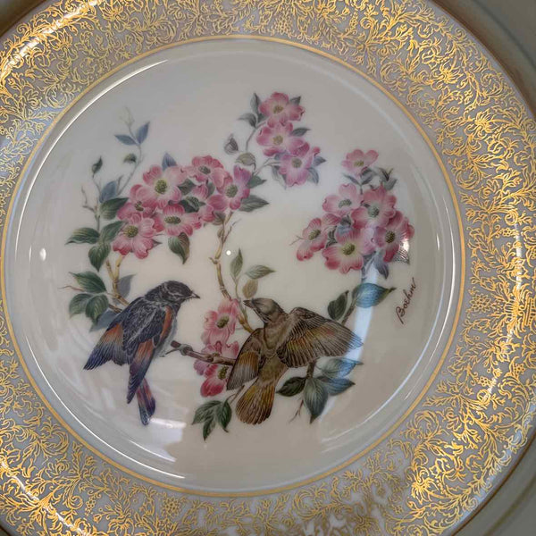 Lenox Framed American Redstart  Plate