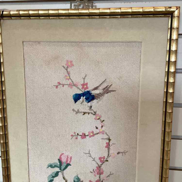 Framed Asian Needlework