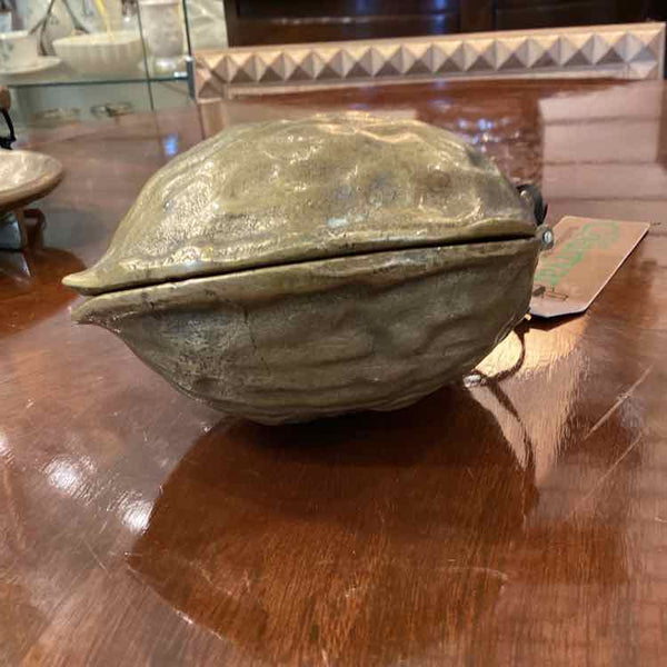 Vintage Solid Brass Nutcracker