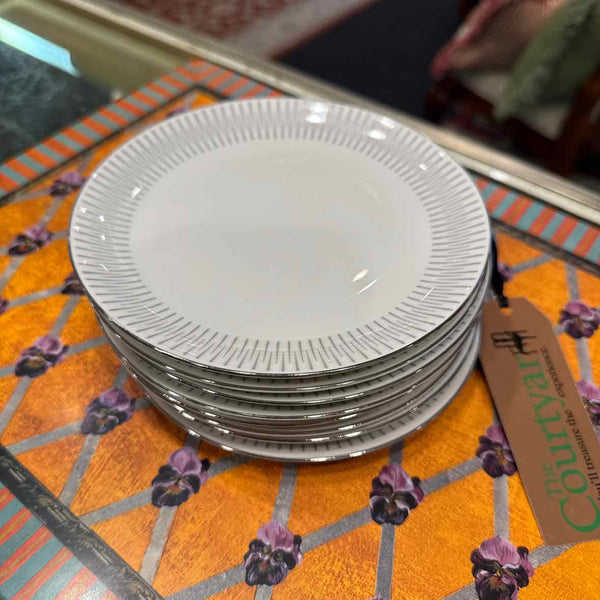 Eight Bavarian Appetizer Plates