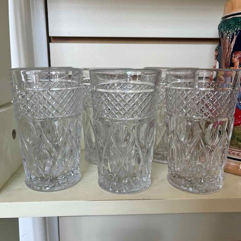 Set of 11 Imperial Glass Tumblers