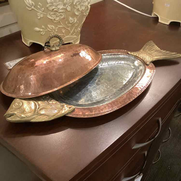 Vintage Fish Serving Platter