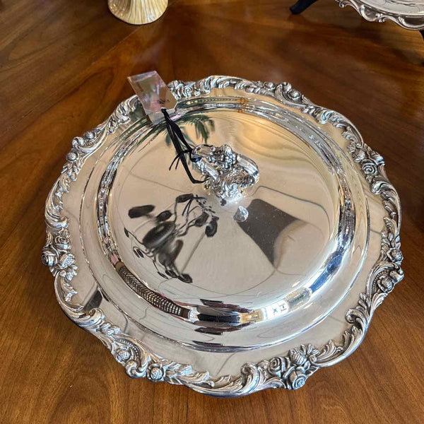 Lunt Silverplate Casserole Dish